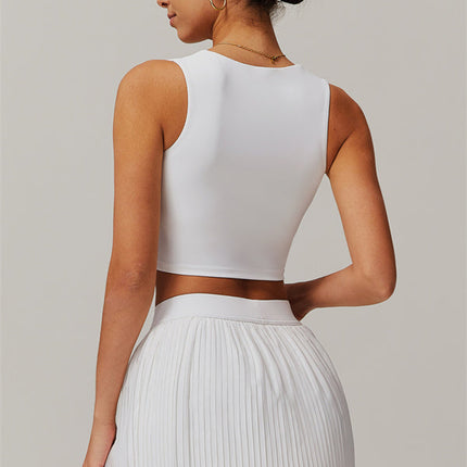 The Balance Crop Top Tennis Skirt 2-Piece Set