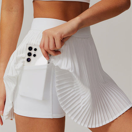 The Balance Crop Top Tennis Skirt 2-Piece Set