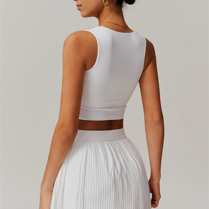The Balance Crop Top Tennis Skirt 2-Piece Set