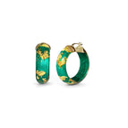 DARK GREEN GOLD LEAF