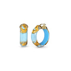 ICE BLUE GOLD LEAF
