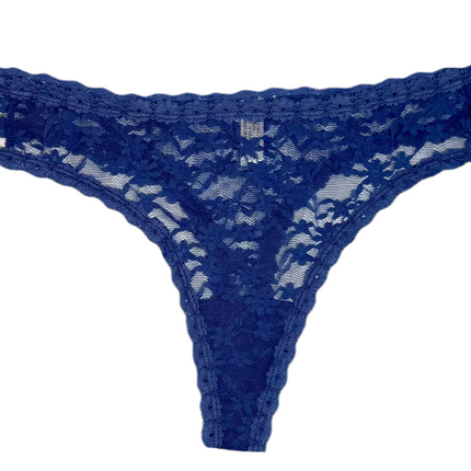 Double Strap Lace Thong, XS-2X
