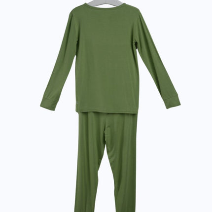 Green Pajama Set