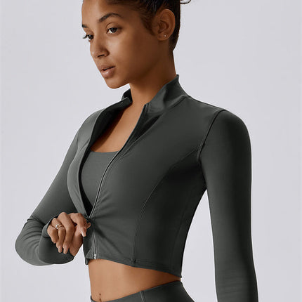 The Eloise Jacket Sports Bra Shorts 3-Piece Set