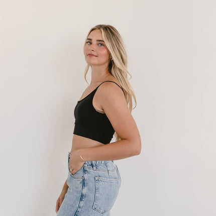 Spaghetti Strap Cami Halftee