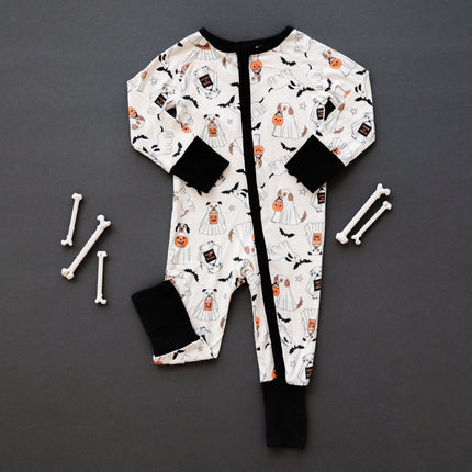 Howl-O-Ween Pups (Convertible Zip Footies)