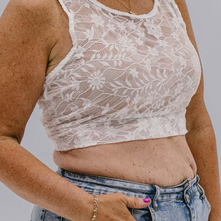 Full Lace Tank Halftee