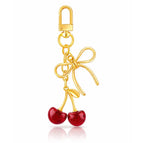 Bow Cherry Charm (Red)