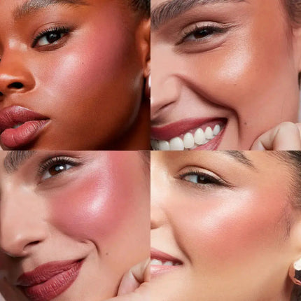 PHOFAY Cream and Powder Blush – Buildable Blush Duo for Radiant Glow