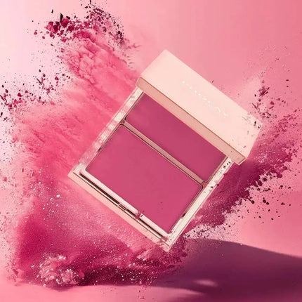PHOFAY Cream and Powder Blush – Buildable Blush Duo for Radiant Glow