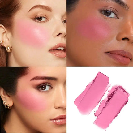 PHOFAY Cream and Powder Blush – Buildable Blush Duo for Radiant Glow
