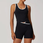 Vest/Shorts - Black / S