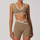 Bra/Shorts - Cocoa Brown / S