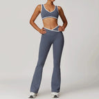 Bra/Pants - Blue Gray / S