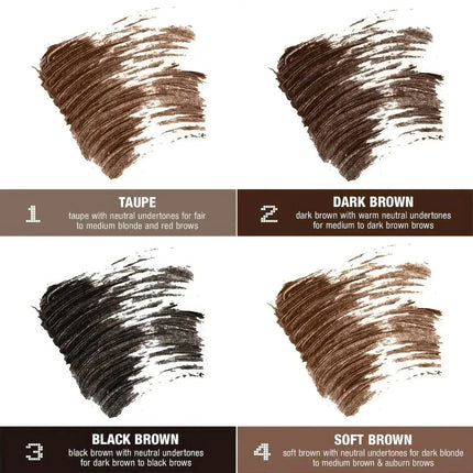 Tinted Eyebrow Gel – PHOFAY Waterproof Long-Lasting Brow Gel