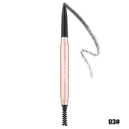 Eyebrow Pencil – PHOFAY Waterproof Brow Pencil with Spoolie