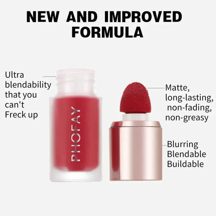 Liquid Blush – PHOFAY Mousse Lightweight Liquid Blush