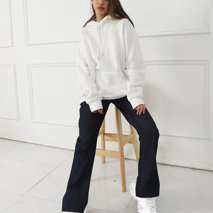 Women’s Printed Sweatshirt – Casual Long Sleeve Fashion Top