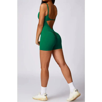 Seamless Yoga Jumpsuit – Flairé™ Sculpting One-Piece Activewear