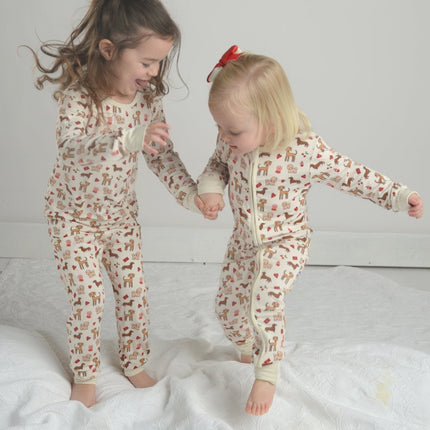 Puppy Love Bamboo Romper