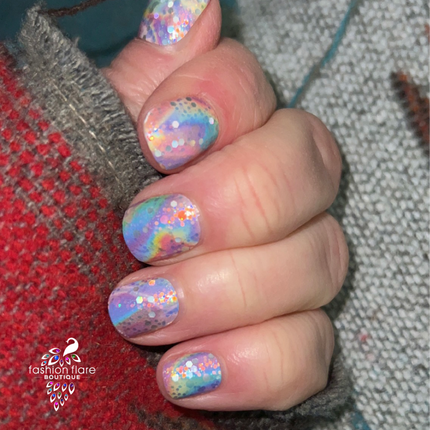 Marbled Confetti Holo