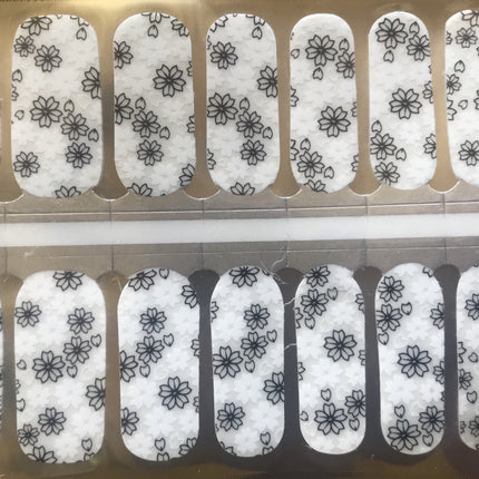 Floral Sheer Overlay