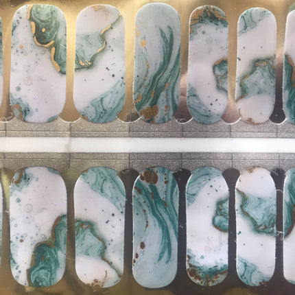 Teal Marble