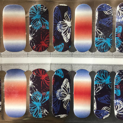 Ombre Butterfly