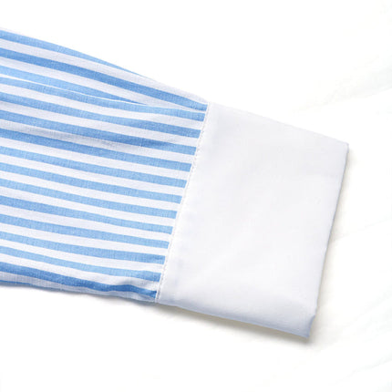 Women's Striped Casual Shirt - Polyester Viscose Blend Top