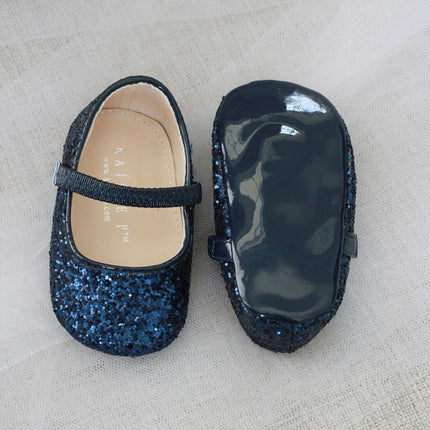 Rock Glitter Mary Jane Ballet Flats