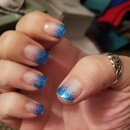 Ocean Blue Glam Sheer