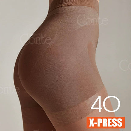 Conte X-Press Soft 40 Den - 5 Modelling Belts Control Top Women's Tights (8С-69СП)
