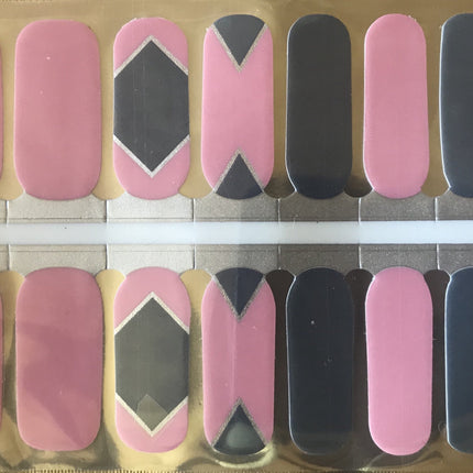 Pink & Grey Geo