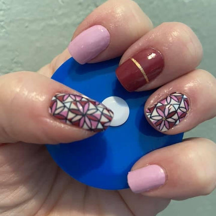 Pink Stained Glass