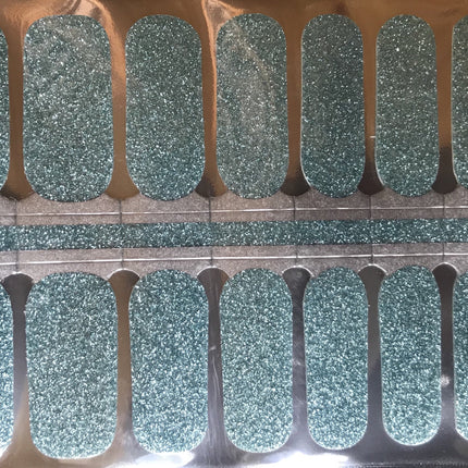 Spa Blue Glitter