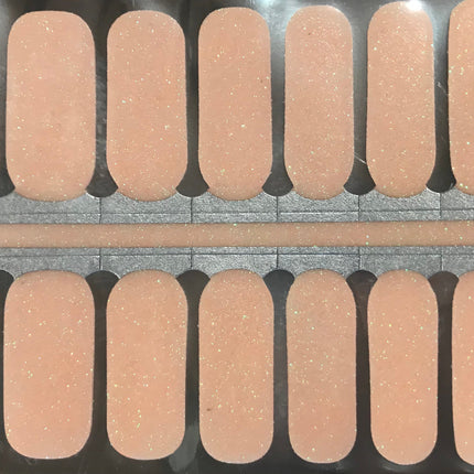 Pale Peach Sparkle
