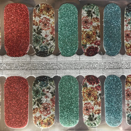 Floral Glitter Mix