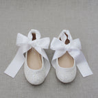 4 Walker / SATIN ANKLE TIE