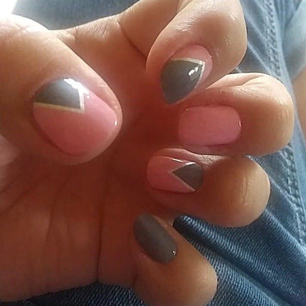Pink & Grey Geo
