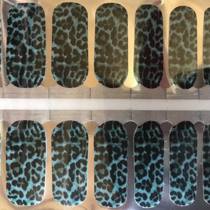 Teal Leopard