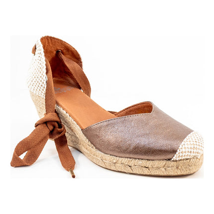Jimena Mid Laces Bronze