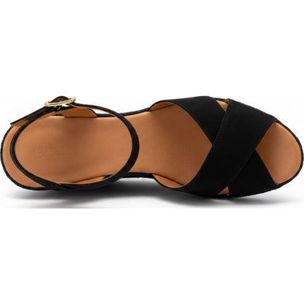 Jimena Mid Double Band All Black