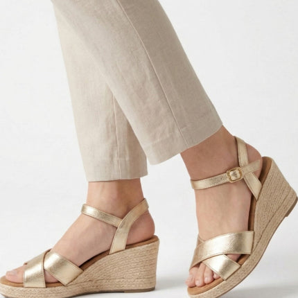 Jimena Double Band Gold
