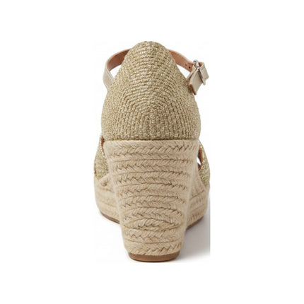 Jimena High Double Band Gold-Woven