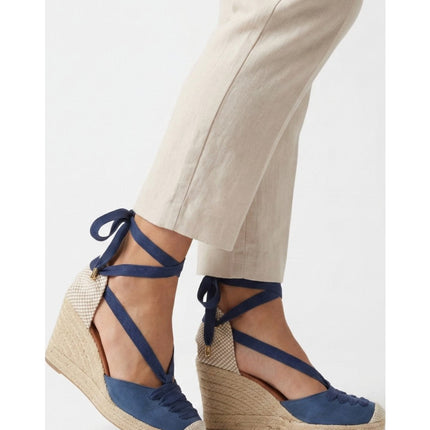 Jimena High Laces French Blue Laced