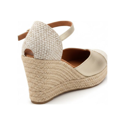 Jimena High Strap Gold-Woven