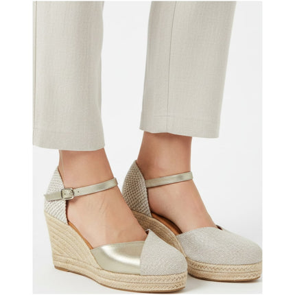 Jimena High Strap Gold-Woven