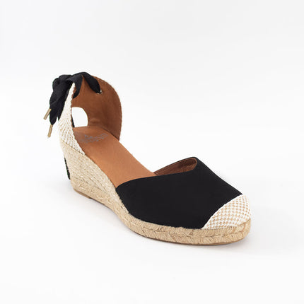 Jimena Mid Laces Black