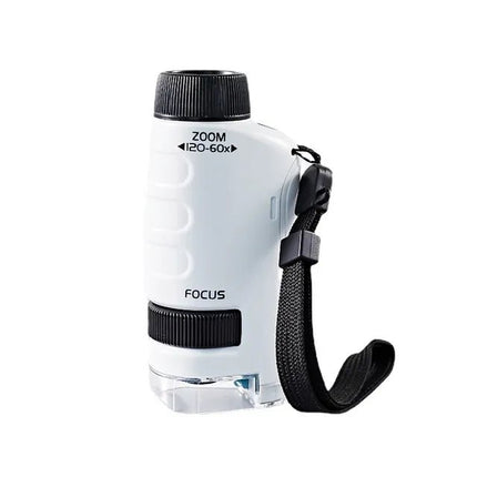 Kids Educational Pocket Handheld Microscope with LED Light