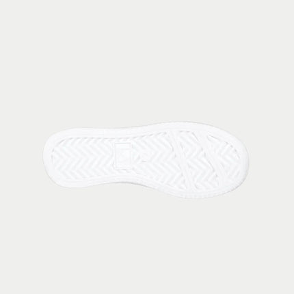 LA Gear Kids Edge Lowtop | Black x White Logo